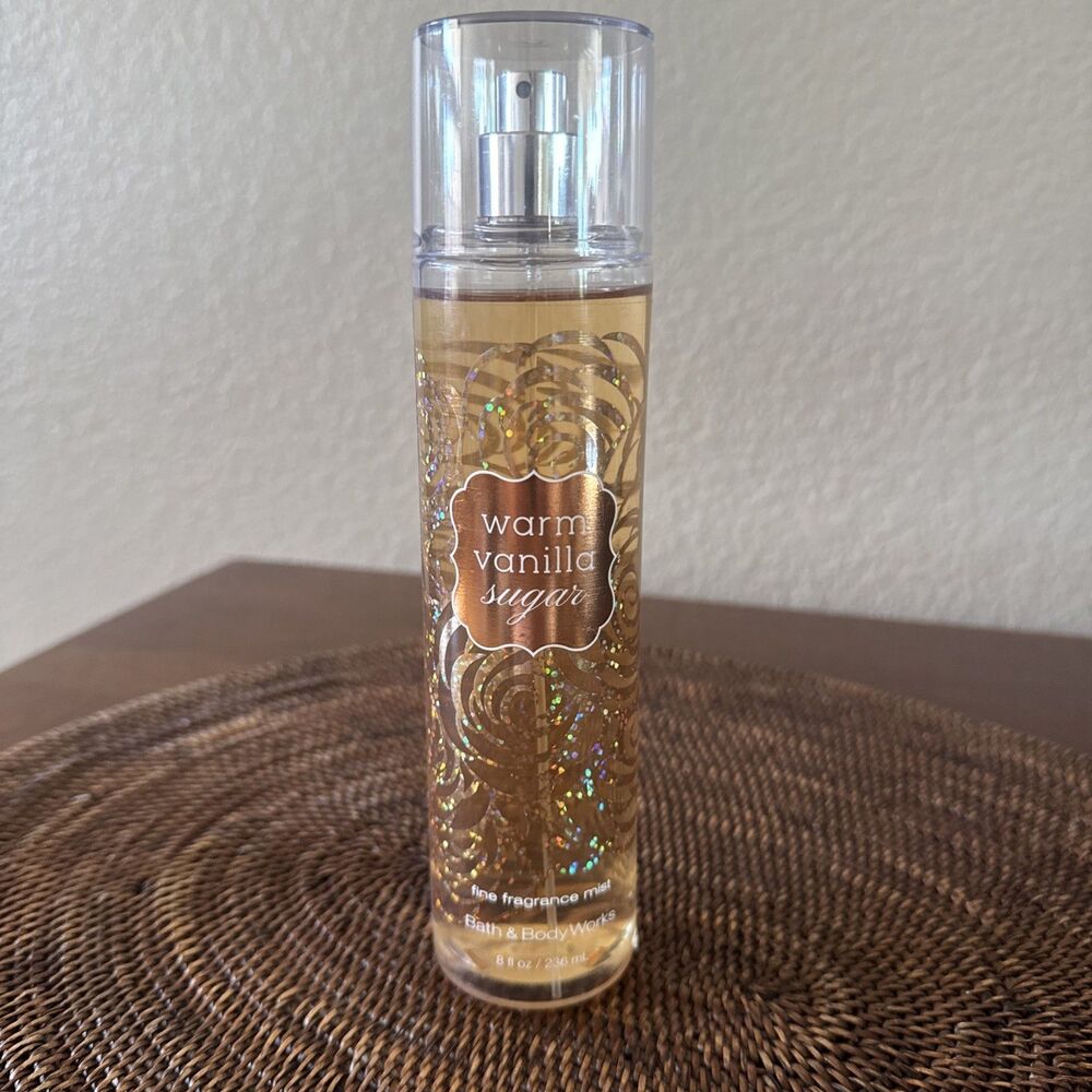 Warm Vanilla Sugar Fine Fragrance Mist 8 oz Bath & Body Works Free shipping